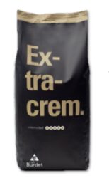 Café Burdet Extracrem 100% Robusta zrnková káva v balení 1 kg - 100%RobustaAsie Extracrem jemné aroma s výraznou silnou přetrvávající chutí kvalitní robusty,krém.pěna